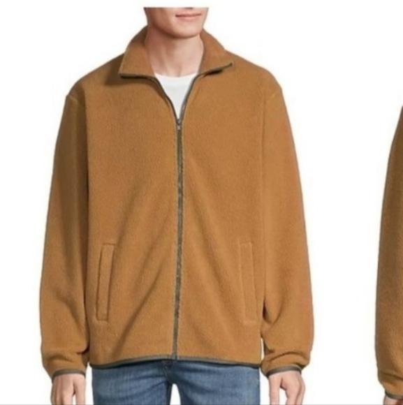Arizona Jean Co Men's Fleece Sherpa Jacket Size Small - Picture 1 of 9